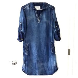 Ryan Michaels chambray dress